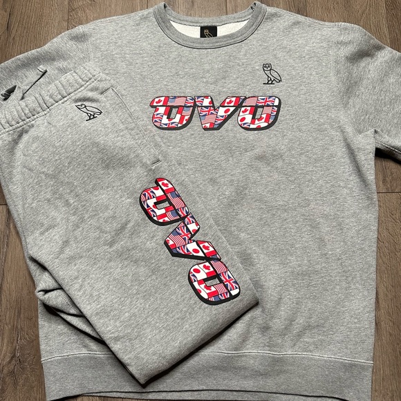 OvO sweatsuit both size large worn twice $180 for the whole set